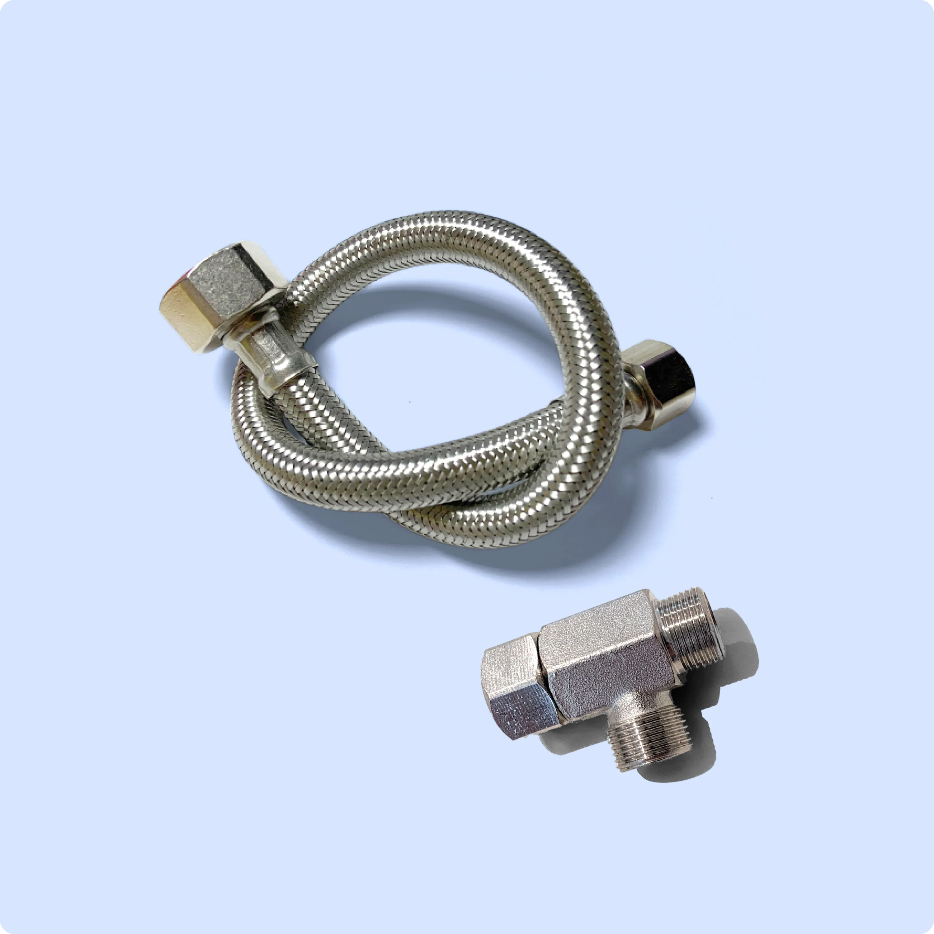 Electric Bidet Skirted Toilet Kit for 3/8 Connections