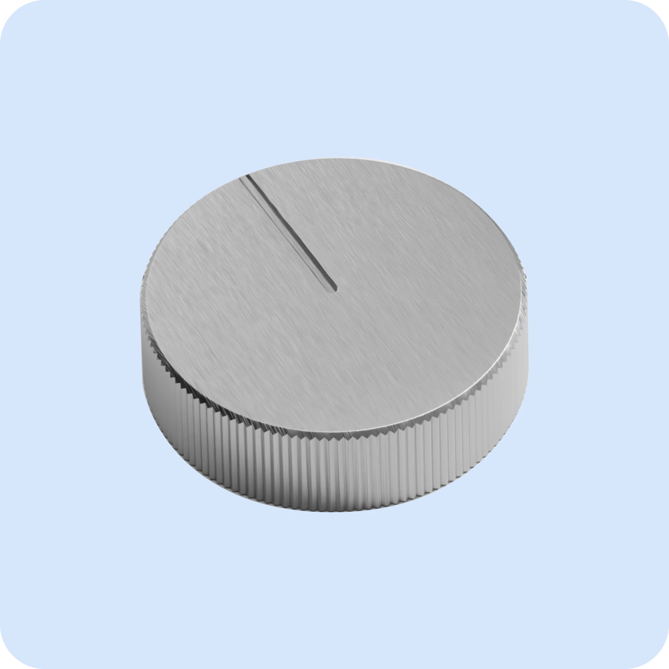 4.0 Pressure Knob: Brushed Nickel