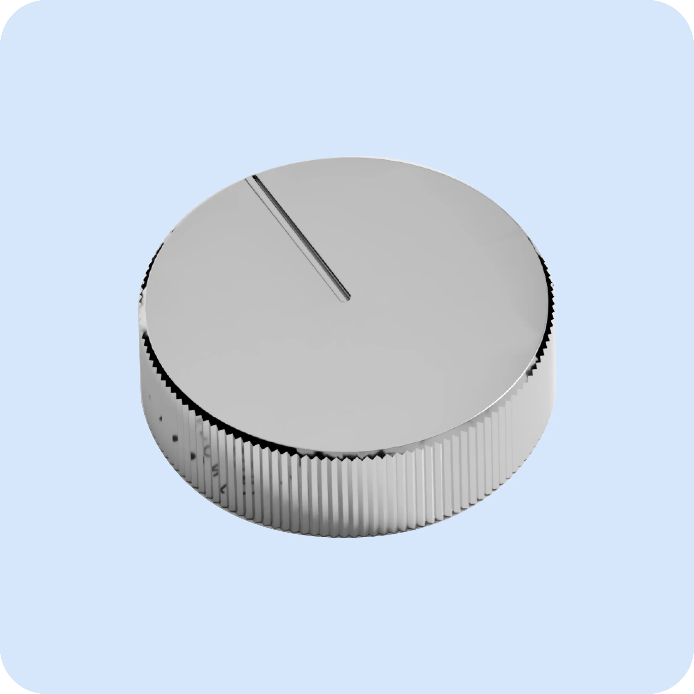 4.0 Pressure Knob: Chrome