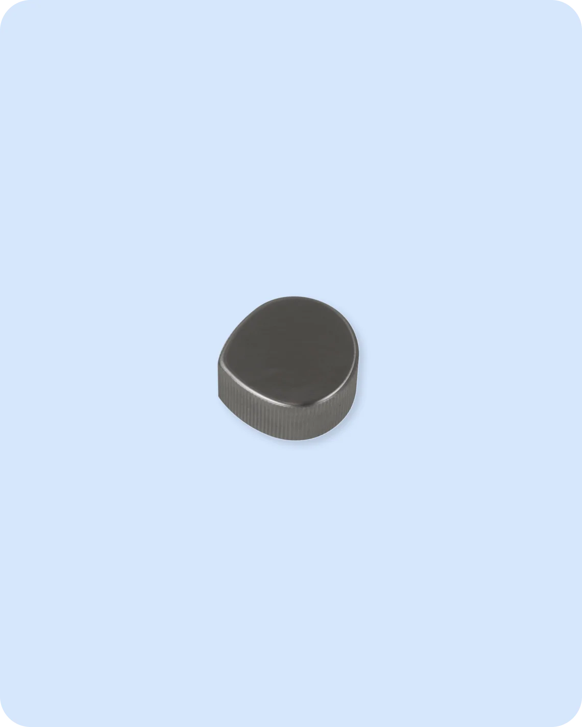 Oasis Temperature Knob - Brushed Platinum